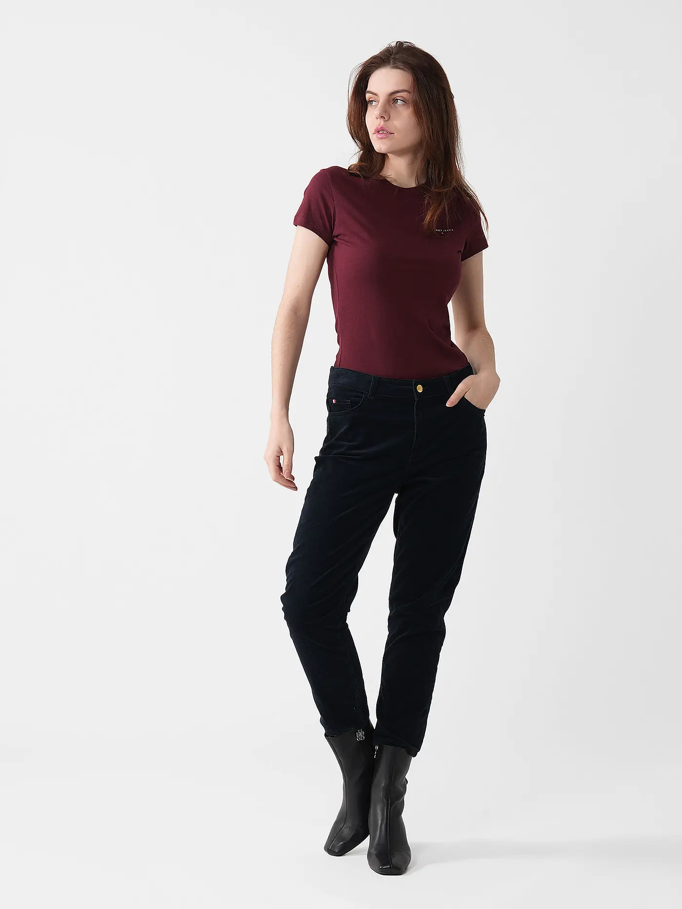 TOMMY HILFIGER | Cordhose Slim Fit | 